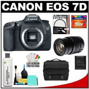  Canon EOS 7D Digital SLR Camera Body & EF S 15 85mm Lens 
