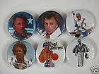 EVEL KNIEVEL DARE DEVIL MOTOR CYCLE Pinbacks Buttons WT