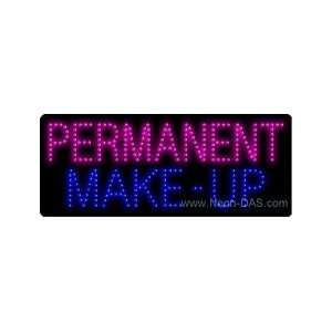  Permanent Make up LED Sign 11 x 27