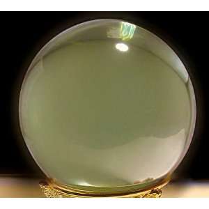  Crystal Ball Caribbean Green Quartz Crystal 80mm 