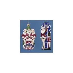 Club Pack of 12 Rockettes with Santa Claus & Toy Soldier Christm 