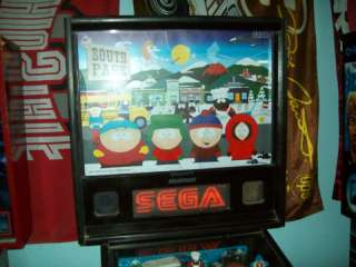 SEGA South Park working pinball machine  