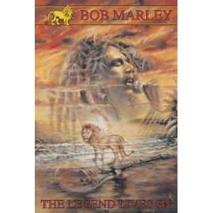    Bob Marley Legend Lives On Poster 24 X 36 St4526