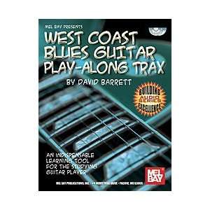  West Coast Blues Guitar Play Along Trax Book/CD Set 