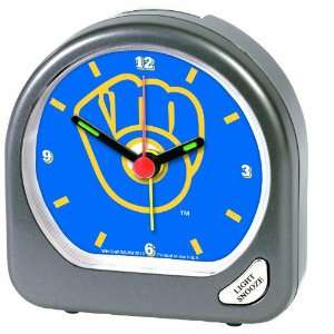 MLB Milwaukee Brewers Alarm Clock 