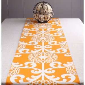  Orange Table Runner 96 inches long, Orange Tablecloth, Orange 