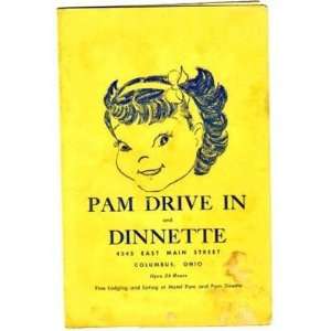    Pam Drive In and Dinette Menu Columbus Ohio: Everything Else