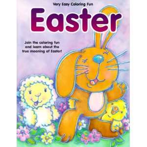 Easter Very Easy Coloring Fun (Very Easy Coloring Bks 