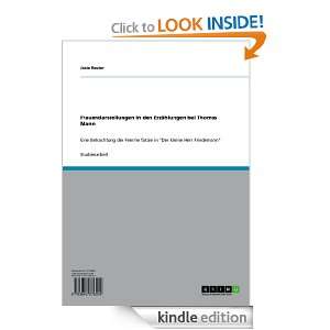   Thomas Mann (German Edition): Josie Reuter:  Kindle Store