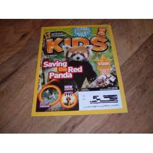  Geographic Kids Magazine, June/July 2009 issue Saving The Red Panda 