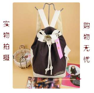 Korean Handbags Canvas bag Schoolbag Leisure backpack 2  