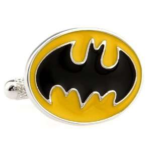  1960s Retro Super Hero Batman Design Cufflinks Cuff Links 