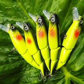 xJointed Shallow running Crankbaits Fishing lures #DS  