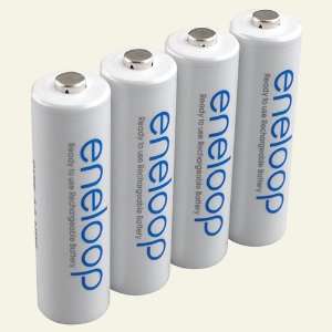  eneloop Rechargeable Batteries, 4 pack AA Electronics