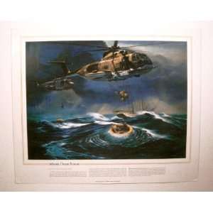  National Guard Heritage Atlantic Ocean Rescue Print 