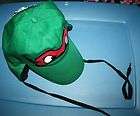 NWT Mens Nickelodeon NINJA TURTLES Green Baseball Cap with Flaps 