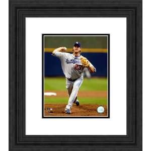  Framed Derek Lowe Los Angeles Dodgers Photograph: Sports 
