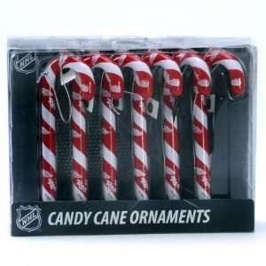  Detroit Red Wings Candy Cane Ornament Box Set: Sports 