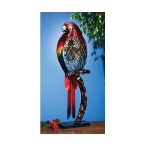 Figurine Fan   Parrot (Color)   Deco Breeze   DBF0338:  