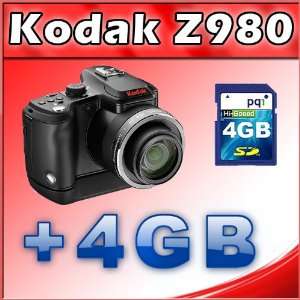  Kodak Z980 12MP Digital Camera w/ 24 X Optical High Zoom 