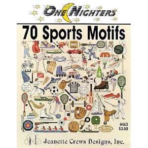  70 Sports Motifs   Cross Stitch Pattern: Home & Kitchen