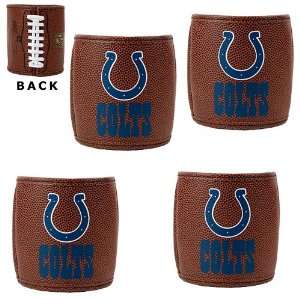  Indianapolis Colts 4pc Football Can Holder Set: Sports 