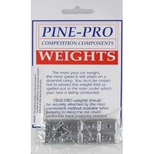  Pine Pro Rectangle Weights 2oz PPR10011 Toys & Games