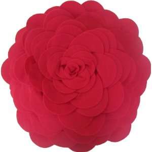  Red Rose Flower Decorative Throw Pillow: Home & Kitchen