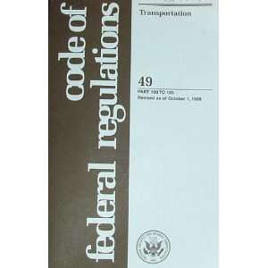  49 CFR   Perfect Bound Edition (25 ORS 7) (9781579430122 