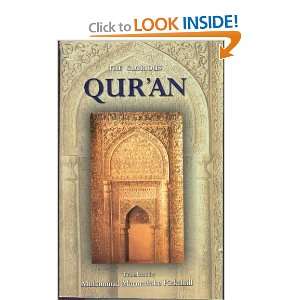   Glorious Quran (9788178980904) Muhammad Marmaduke Pickthall Books