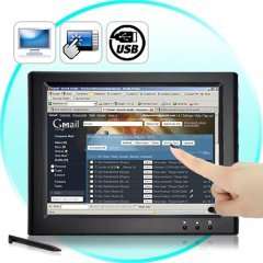 Portable 8 Inch Touchscreen USB Monitor   (PC, MAC)  