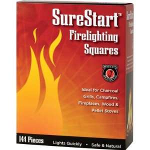 Meecos Red Devil Firelighting Squares   8 Boxes of 144 Squares, Model 