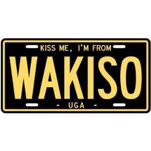  NEW  KISS ME , I AM FROM WAKISO  UGANDA LICENSE PLATE 
