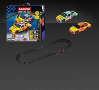 Carrera Digital 132 Slot Car Race Track Sets   Nascar  