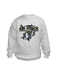 Artsmith, Inc. Kids Sweatshirt US Air Force with Planes and Fighter 
