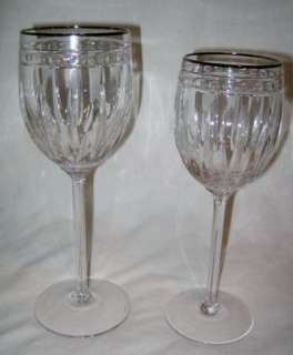   for a gently if ever used wine glass it is lenox brand and it is the