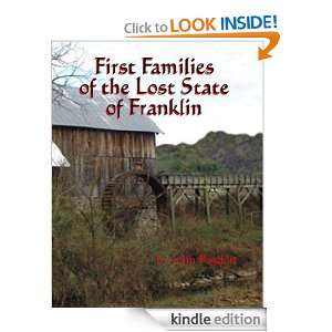 First Families of the Lost State of Franklin (The First Families 