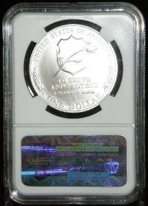 1997 P LAW OFFICERS COMMEMORATIVE $1 SILVER NGC MS 70  