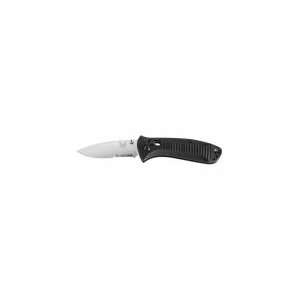  BENCHMADE 525S Folding Knife,Drop Point,3 In L,Black