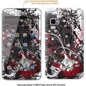 Protective Decal Skin Sticker for Samsung Galaxy 5.0  Player case 