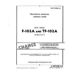  Convair F 102 Aircraft Structural Manual: Sicuro 