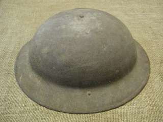 Vintage WWI Army Helmet  Old Antique Military Gear  