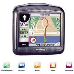 BlueBerry GPS 35G Touch Screen Navigation System  Overstock