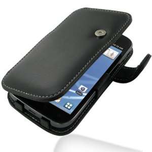  PDair Black Leather Book Style Case for Samsung Galaxy S 