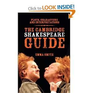    The Cambridge Shakespeare Guide (9780521149723) Emma Smith Books