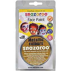 Snazaroo Gold Metallic Face Paint  Overstock