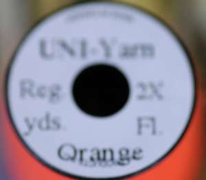 Uni Yarn  Fluorescent Orange  