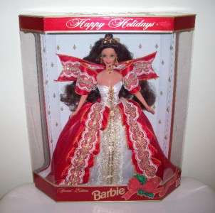 1997 Happy Holiday Barbie Doll Special Edition White  