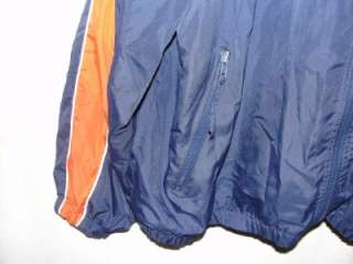 Mens PUMA Blue Denver Broncos Track Jacket Full Zip Embroidered Logo 