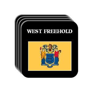 US State Flag   WEST FREEHOLD, New Jersey (NJ) Set of 4 Mini Mousepad 